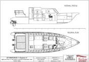 Redbay 11 metre RIB Drawing 2